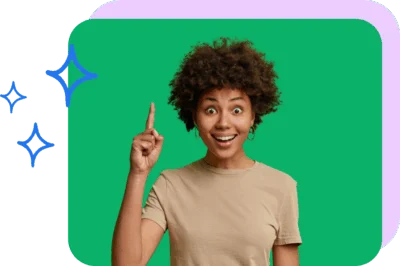 Provider celebrating a completed booking